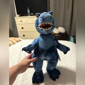Build A Bear Blue Dinosaur T-Rex Plush